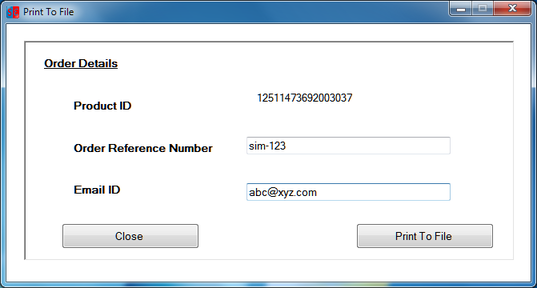 Manual Activation Procedure Step 1